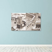 「百科事典des S」より、ローマの警棒 キャンバスプリント (インサイチュ (ウッドフロア))