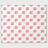 百絵文字 ラッピングペーパー (フラット)