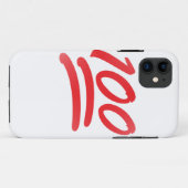 百絵文字 Case-Mate iPhoneケース (裏面(横))