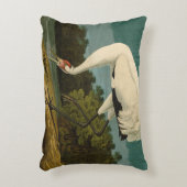 百羽鶴オードボン絵画ズ アクセントクッション (正面(垂直))