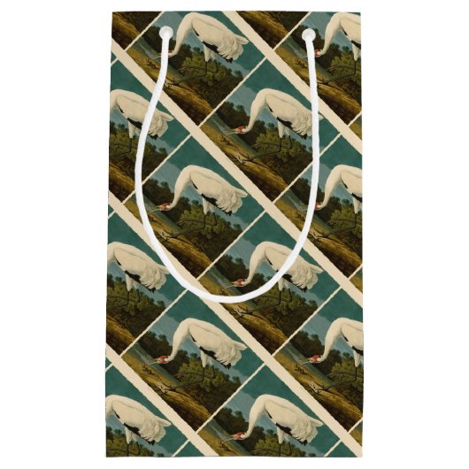 百羽鶴オードボン絵画ズ スモールペーパーバッグ (正面)