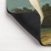 百羽鶴オードボン絵画ズ マウスパッド (コーナー)