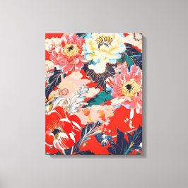 百花繚乱 Reimagined2 キャンバスプリント