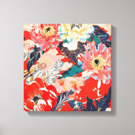 百花繚乱 Reimagined2 キャンバスプリント
