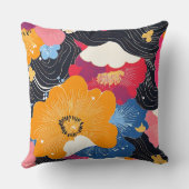 百花繚乱 Reimagined4 クッション (裏面)