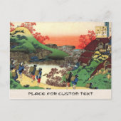 百詩を看護師の北斎が解説 ポストカード (正面)