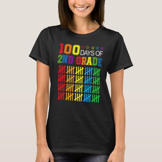 百頭が切れる日二級百日目 Tシャツ (正面)