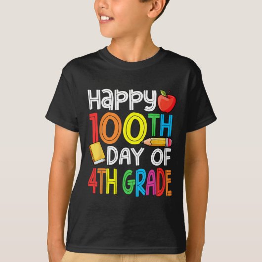 百頭が切れる日第四級100日目 Tシャツ (正面)