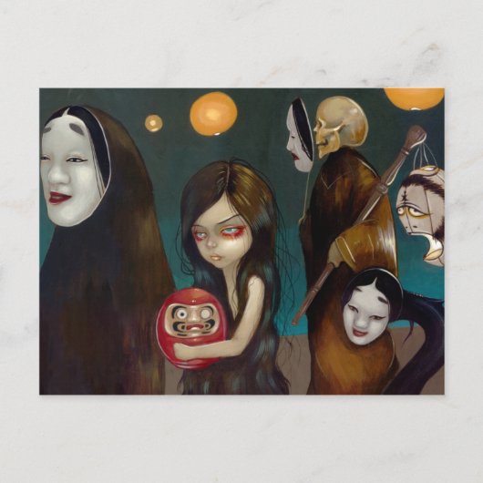 「百鬼夜行」 ポストカード その1 ポストカード (正面)