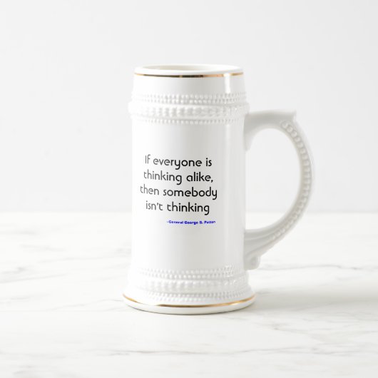 皆が同様考えれば、誰かは…あります ビールジョッキ (右)