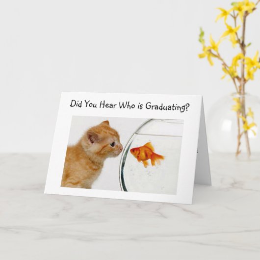 皆が幸せだ/我々は息子の卒業誇りを持ったである カード (黄色い花)