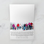 皆が落ち着かなおもしろいいホリデーカード  シーズンカード (内部)