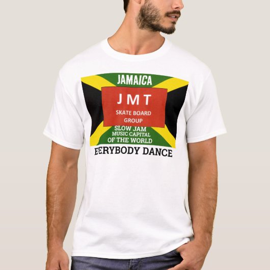 皆が踊る。JMTメンズベーシックTシャツ Tシャツ (正面)