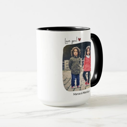 皆が願う文法書 |フォトマグカップ マグカップ (正面右)