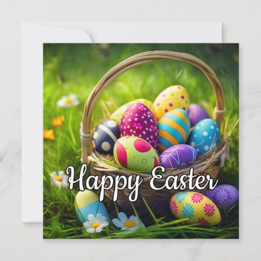皆さんにハッピーイースター カード (正面)
