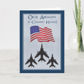 皆さんに航空士のお来宅を知らせ 案内状 (正面)