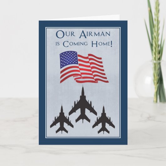 皆さんに航空士のお来宅を知らせ 案内状 (正面)