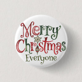 皆さんクリスマスおめでとう 缶バッジ