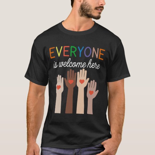 皆さん大歓迎2 Tシャツ (正面)