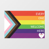 皆さん大歓迎 ウィンドウサイン (シート)