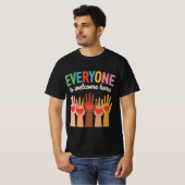 皆さん大歓迎 Tシャツ (正面フル)