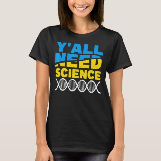 皆さん必要な科学の物理学1 Tシャツ (正面)