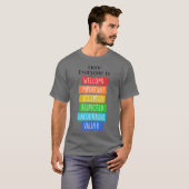皆さん歓迎ここアイダホ先生1 Tシャツ (正面フル)