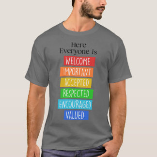 皆さん歓迎ここアイダホ先生1 Tシャツ