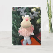 皆さん聖降誕祭お目出度う**と着飾って** カード (正面)