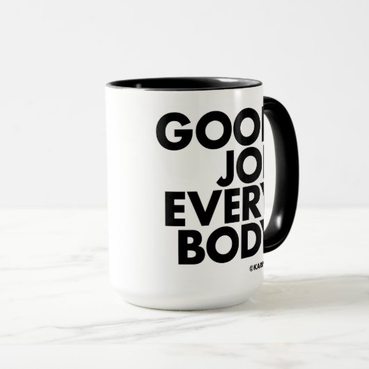 皆さん良い仕事。 マグカップ (正面右)