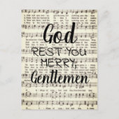 皆さん、神よメリーり安らかに ポストカード (正面)