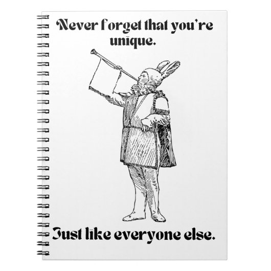 皆と同ユニーク様に ノートブック (正面)