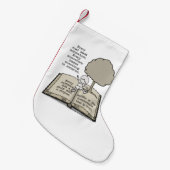 皆に物語があります スモールクリスマスストッキング (正面 (吊り時))