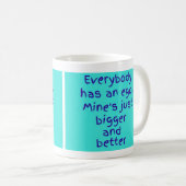 皆に自我があります コーヒーマグカップ (正面右)