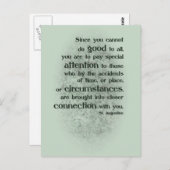 皆に良いことをすることはできないからだ ポストカード (正面/裏面)