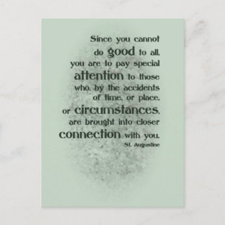 皆に良いことをすることはできないからだ ポストカード