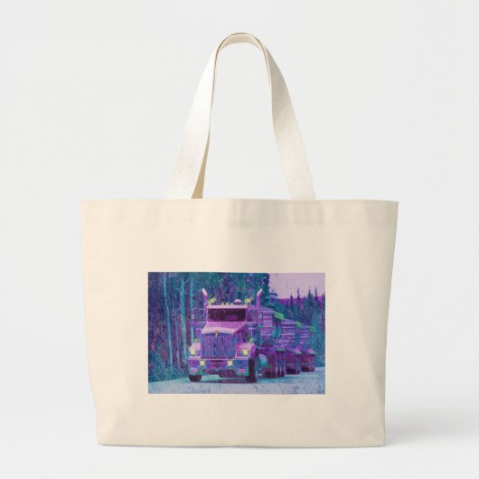 皆のためのトラックの芸術のトートバック ラージトートバッグ (正面)