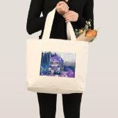 皆のためのトラックの芸術のトートバック ラージトートバッグ (正面(商品))