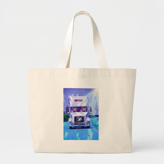 皆のためのトラックの芸術のトートバック ラージトートバッグ (正面)