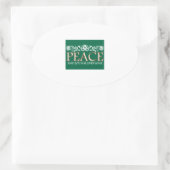 皆の喜び 楕円形シール (バッグ)