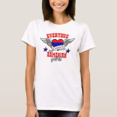 皆はアルメニアの女の子を愛します Tシャツ (正面)