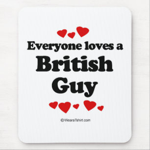 皆はイギリスの人を愛します マウスパッド