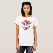 皆はイタリアンな女の子を愛します Tシャツ (正面フル)