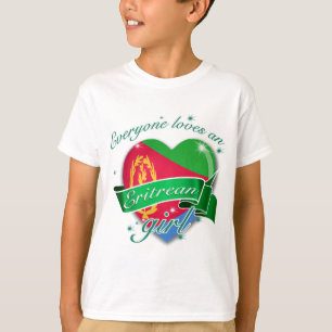 皆はエリトレアの女の子を愛します Tシャツ