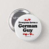 皆はドイツの人のTシャツを愛します 缶バッジ (正面&裏面)