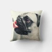 皆はパグを愛します! -枕で… クッション (裏面)