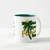 皆はフロリダの男の子のマグを愛します ツートーンマグカップ (正面右)