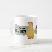 皆はユダヤ人の男の子を愛します コーヒーマグカップ (正面左)