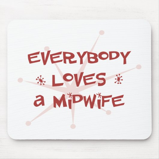 皆は助産婦を愛します マウスパッド (正面)