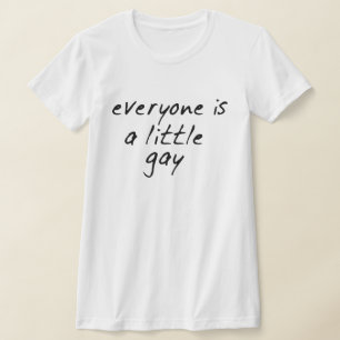 皆は小さいゲイです! Tシャツ